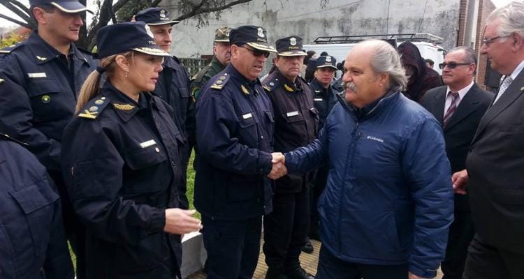 Granados anunció que San Pedro dependerá de la Policía Departamental de Capitán Sarmiento
