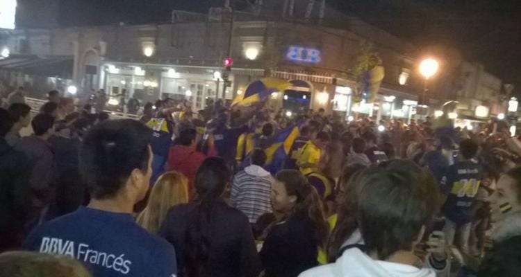 Boca Campeón: Festejos en el centro de la ciudad