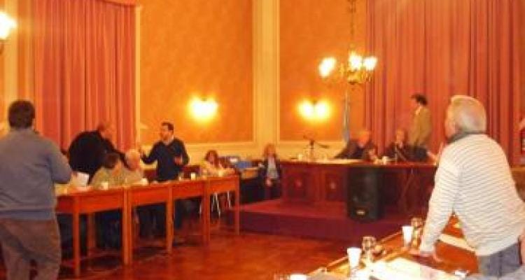 Escándalo en la sesión del Concejo Deliberante