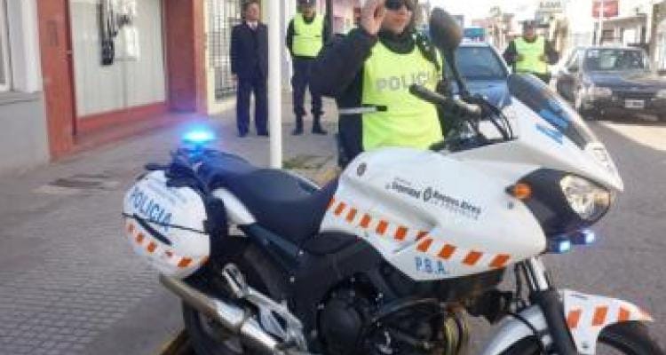Oficializaron las dos motos policiales