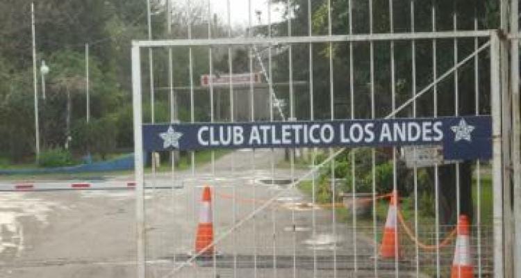 El club Los Andes debe 300 mil pesos y está entre los countries con más deuda para ARBA