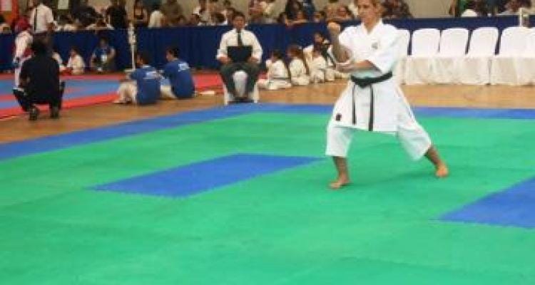 Destacada actuación de los sampedrinos en el Nacional de Karate