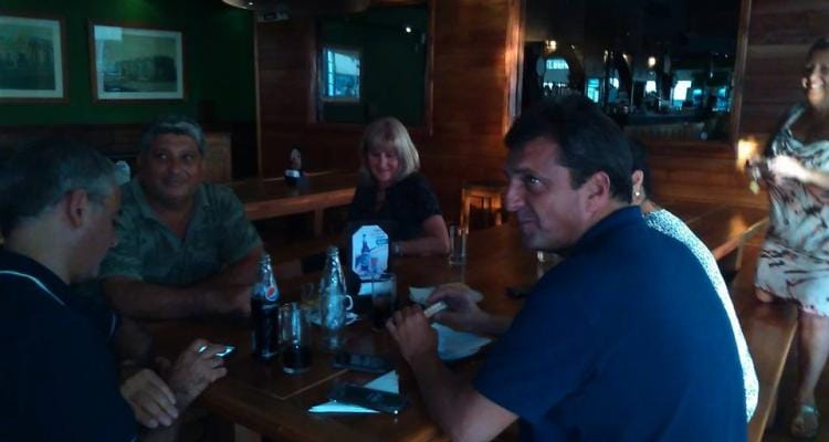 Sergio Massa de visita en San Pedro a un día del encuentro de La Renovadora