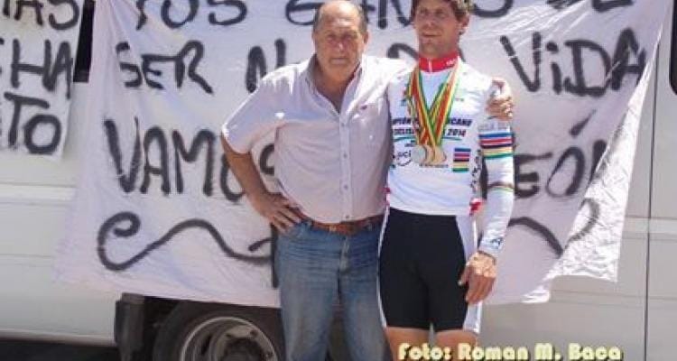 Ciclismo: Uatre agasajará a Cristian Basualdo