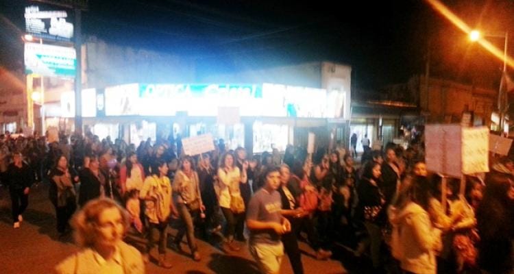 #NiUnaMenos: Las imágenes de la movilización en San Pedro