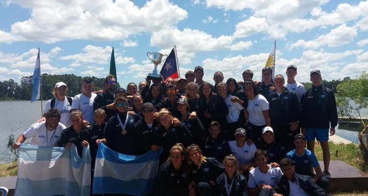 Argentina fue campeón en el Sudamericano de Montevideo con un buen aporte de los palistas de Náutico