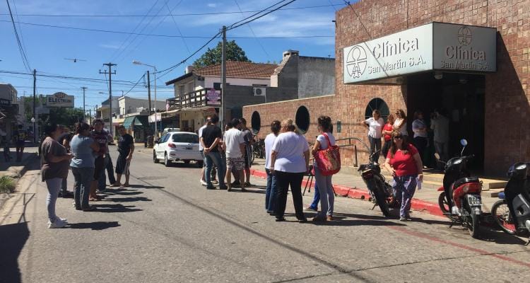 Clínica San Martín: Este miércoles, marcha de trabajadores