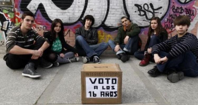 Voto a los 16: Campaña de la Juventud Radical