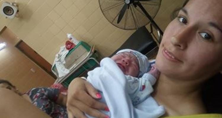 San Pedro: Nació David, el primer bebe del año