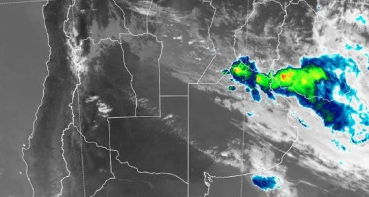 El Servicio Meteorológico Nacional renovó su alerta por tormentas fuertes
