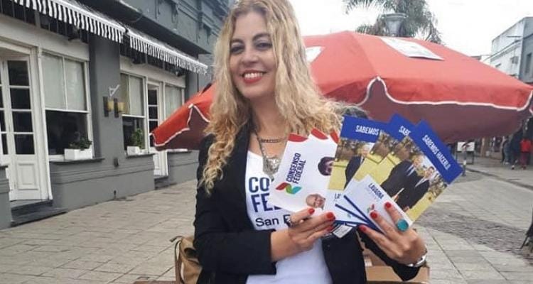 Karina Salvarreguy, la candidata de Consenso Federal que dice que si llega al Concejo votará contra las dietas