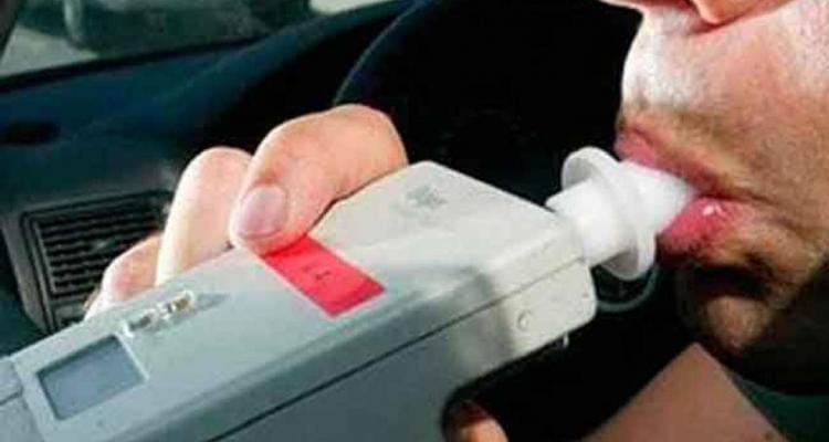 Nocturnidad: Hombre conducía con “3,50 g/L de alcohol en sangre” y le secuestraron el auto