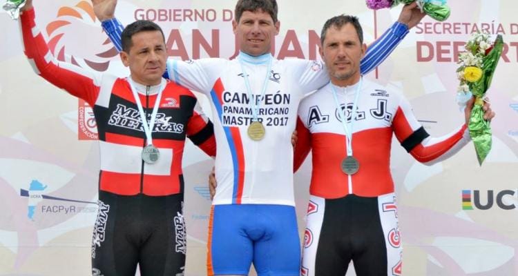 Cristian Basualdo se consagró campeón Panamericano de ciclismo
