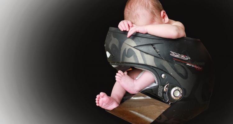 Bebé de 7 meses trasladado a La Plata luego de sufrir accidente en moto junto a sus padres