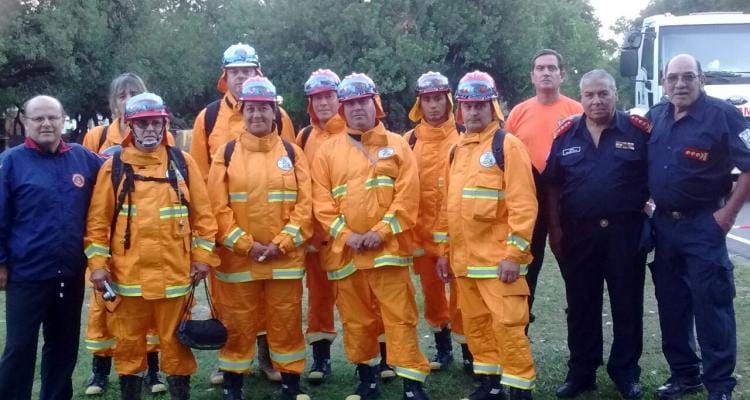 Bomberos participó de curso especial sobre incendios especiales en San Luis