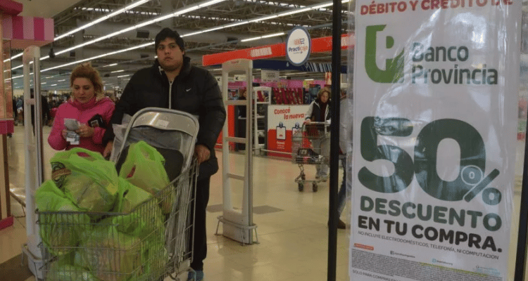 Banco Provincia confirmó para este miércoles el reintegro del 50 % en supermercados