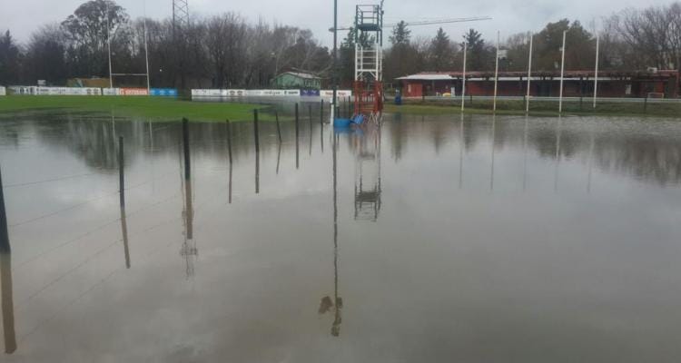 Rugby: Por la lluvia, partidos suspendidos