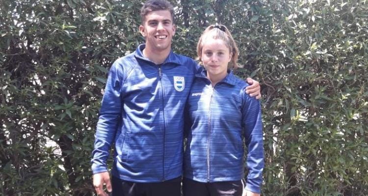 Juegos Olímpicos de la Juventud: Valentín Rossi y Rebeca D´Estéfano cerraron la concentración en Viedma