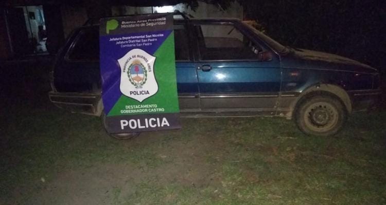 El Espinillo: encontraron un auto que había sido robado en 2012 en el conurbano