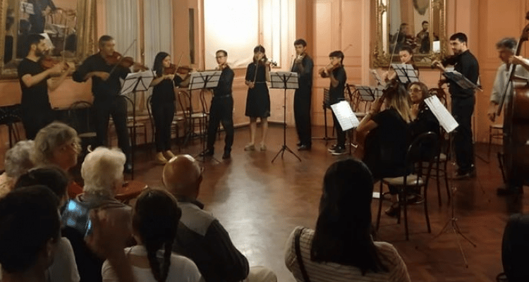 El ensamble del Conservatorio y el coro de la Sociedad Italiana en concierto este miércoles