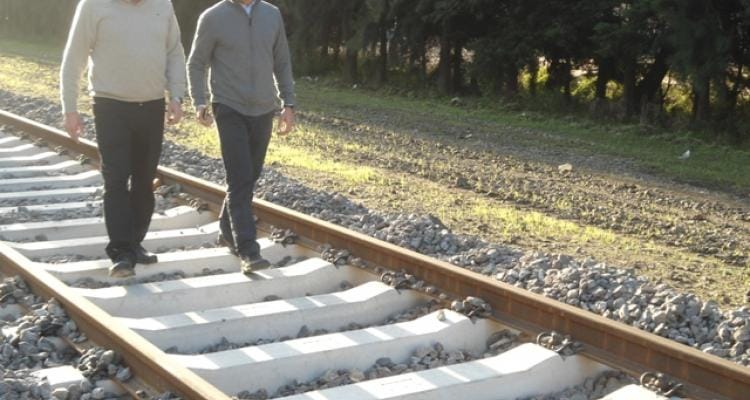 Franetovich: “En diciembre vamos a recorrer esta vía con trenes nuevos”