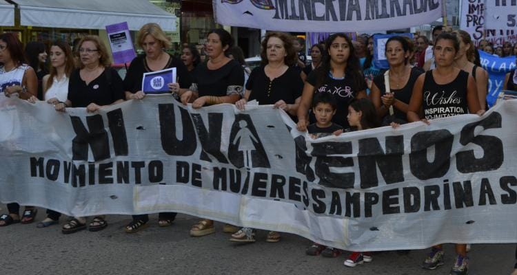 #8M en San Pedro, con paro de mujeres y marcha