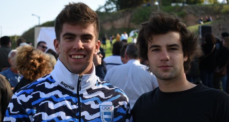 Juntos, Dante Cittadini y Valentín Rossi recordaron sus medallas en Buenos Aires 2018