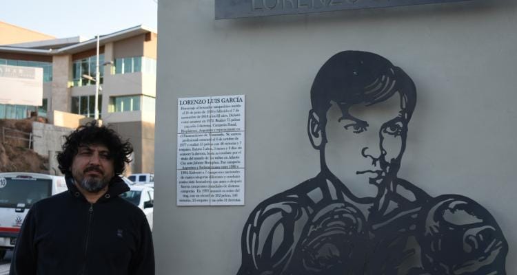 Se cumple un año del fallecimiento de Lorenzo García, el boxeador que tiene su escultura en la costanera