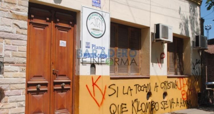 La Sociedad Rural San Pedro repudió las pintadas que sufrió la entidad de Baradero