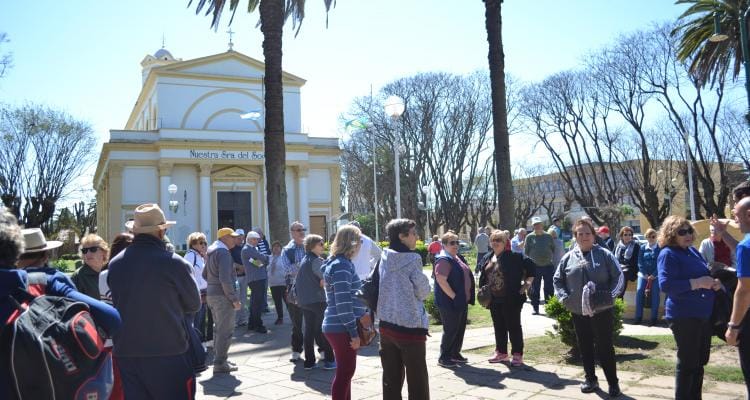 Más de 200 jubilados de Luján, de visita en San Pedro