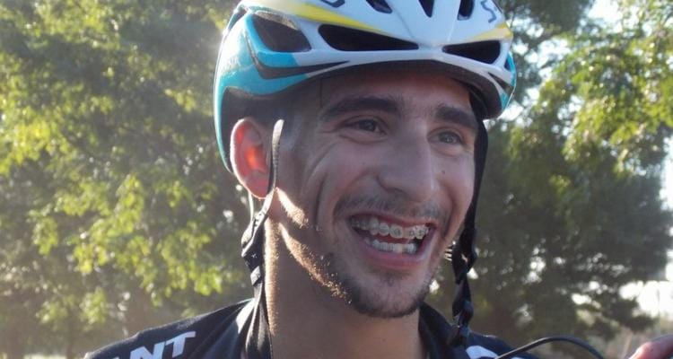 Mariano Manzo sonrió en el programa de Pro Ciclismo