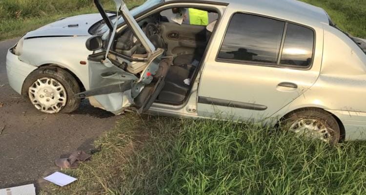 Accidente: Un muerto en la colectora de Ruta 9