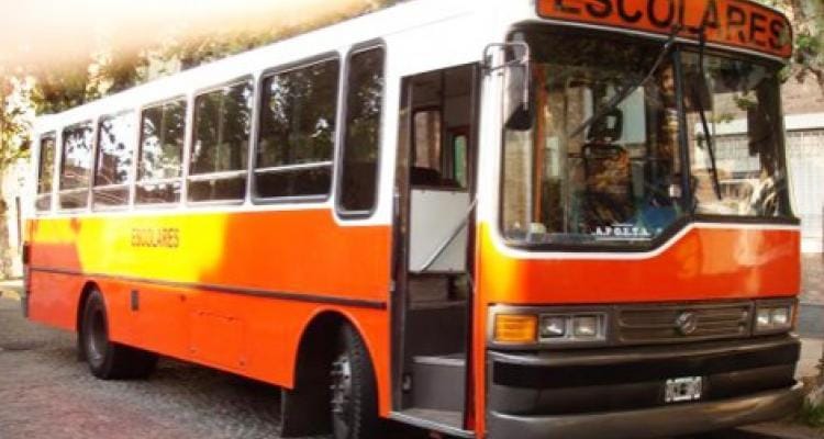 Transporte escolar: Son cuatro empresas para 35 recorridos