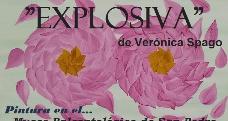 Muestra de pintura “Explosiva” en el Museo Paleontológico