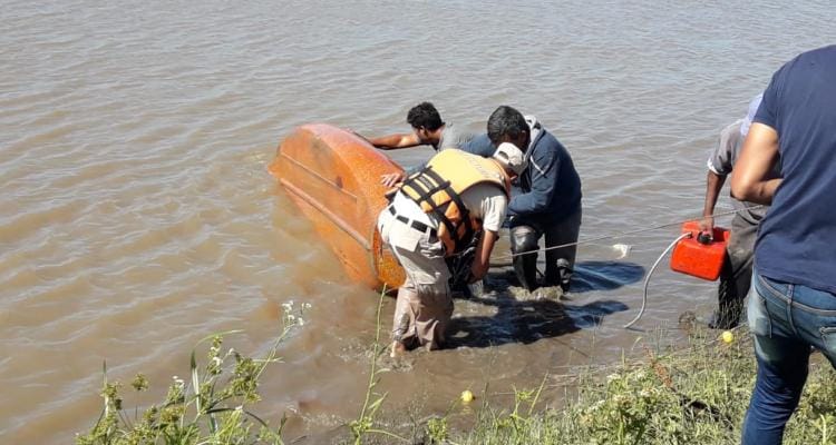 Río Tala: Bomberos y prefectura buscan a dos personas que desaparecieron en el agua