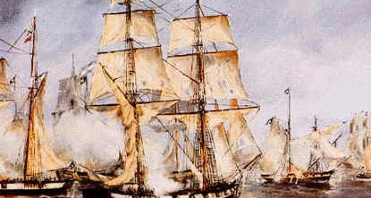 Recuerdan aniversario del día que San Pedro repelió una flota española durante el proceso independentista