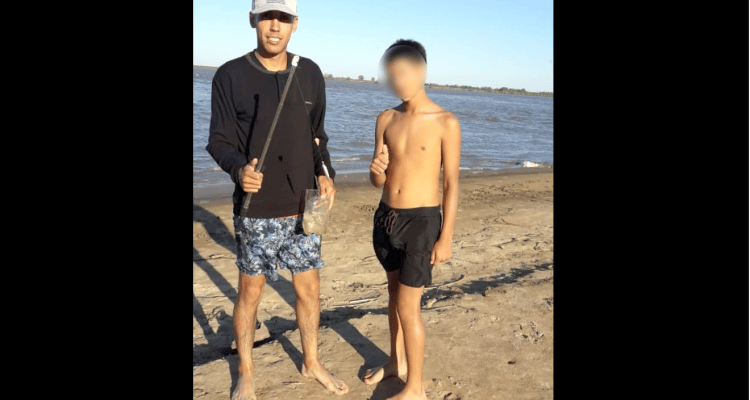 Vino a pescar en familia y se ahogó a orillas de una isla en Vuelta de Obligado