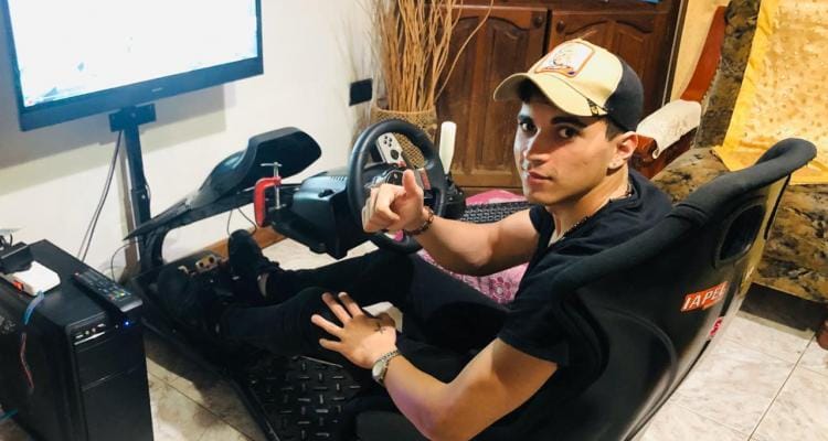 Morro Iglesias se midió en el simulador del TC con los mejores pilotos del país