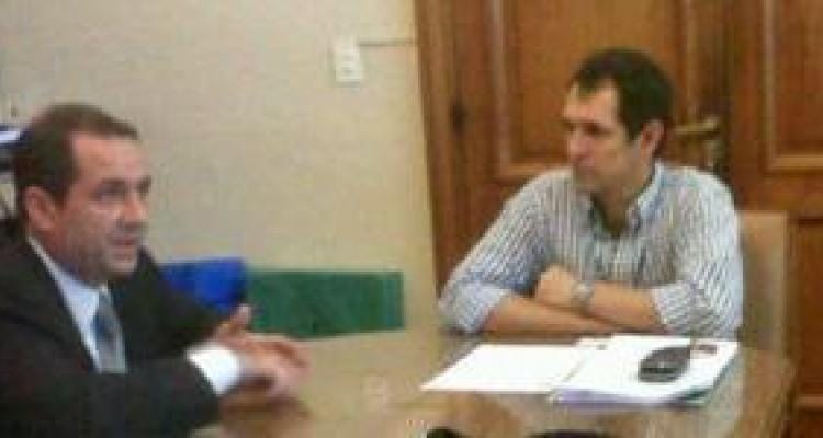 Silva se reunió con el Comisario Mayor Santiso