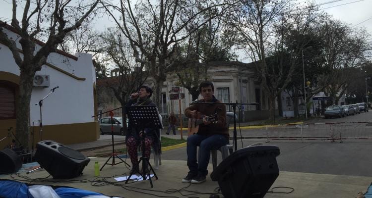 108 años: Música frente a la municipalidad