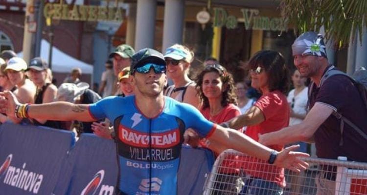 Ignacio Villarruel desafió al calor en Alemania y terminó el Ironman de Frankfurt