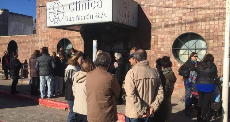 El municipio ofrece alquilar la Clínica San Martín para internar pacientes de Pami