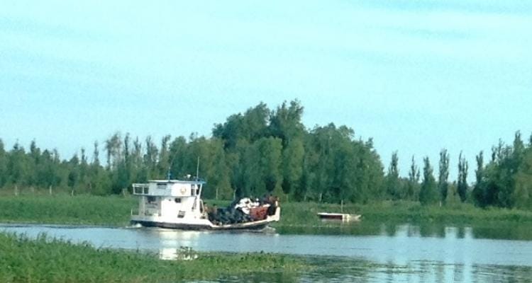 Choque de barcos en el río Paraná: “Los trabajos demandarán dos meses”