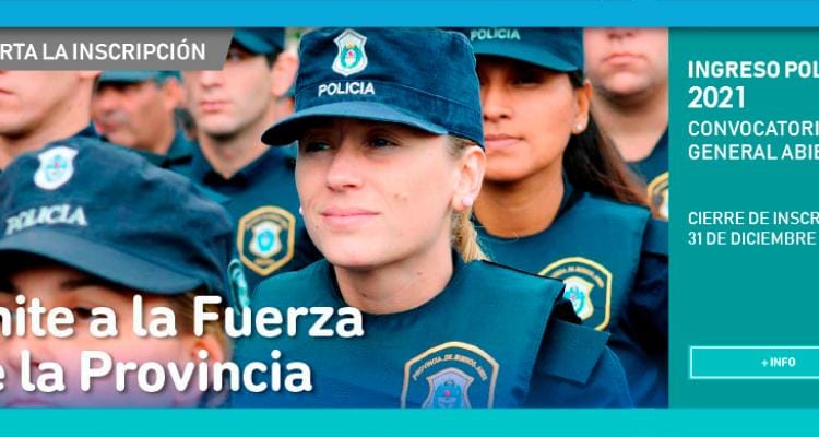 Abrieron la inscripción a la Policía Bonaerense: Requisitos e impedimentos