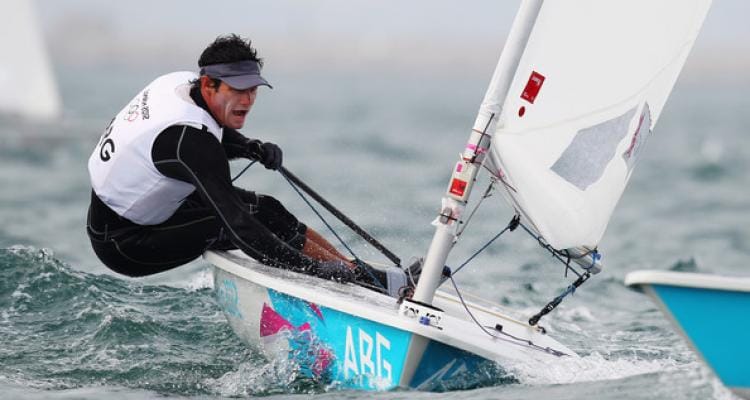 Yachting: Alsogaray denunció que la cancha de regatas de los próximos Juegos Olímpicos “está sucia”