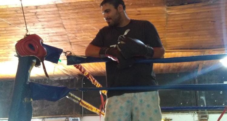 El boxeador Kevin Espíndola salió de terapia intensiva del Hospital