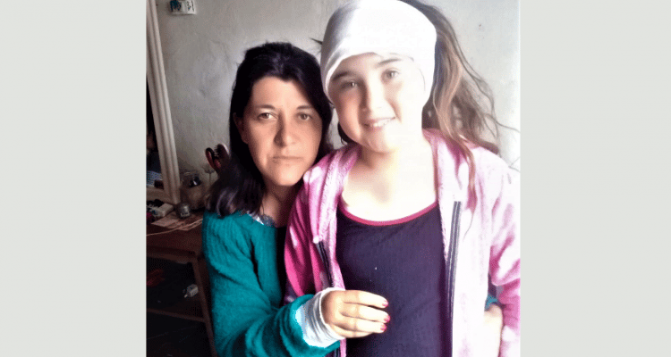 Accidente con un caballo: Luisana fue dada de alta y su madre necesita una prótesis