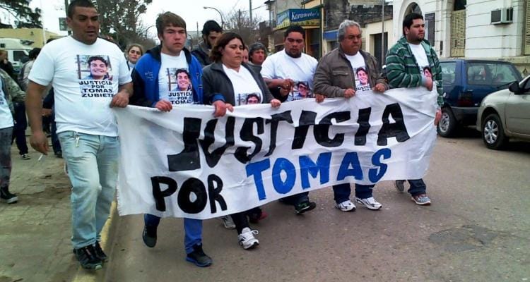 Convocan a protesta por el beneficio de arresto domiciliario para el asesino de Tomás Zubiete