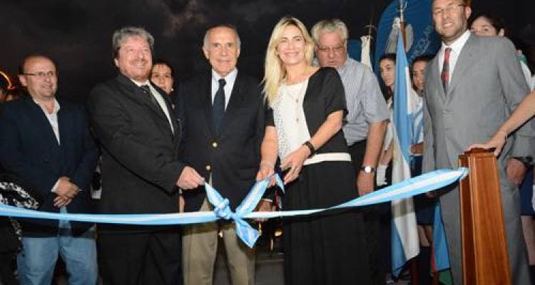 San Nicolás: Giovanettoni participó de la inauguración de la Escuela de Arte