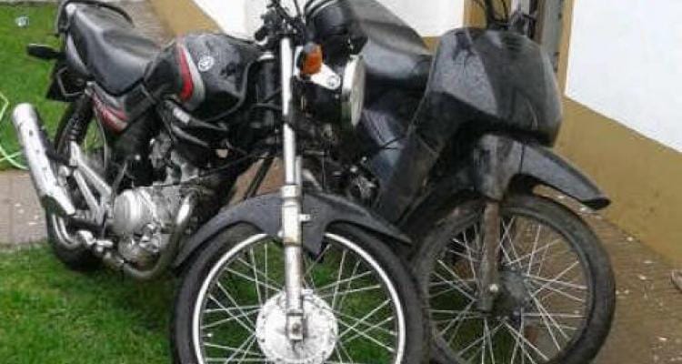 Recuperan dos motos que habían sido robadas